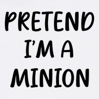 Funny Easy Lazy Halloween Pretend IM A Minion Costume Garment-Dyed Sweatshirt
