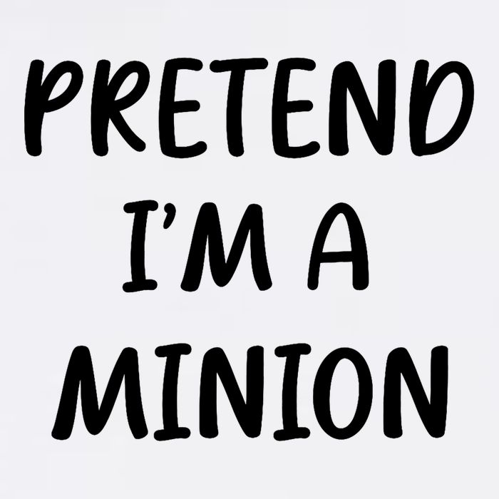 Funny Easy Lazy Halloween Pretend IM A Minion Costume Garment-Dyed Sweatshirt