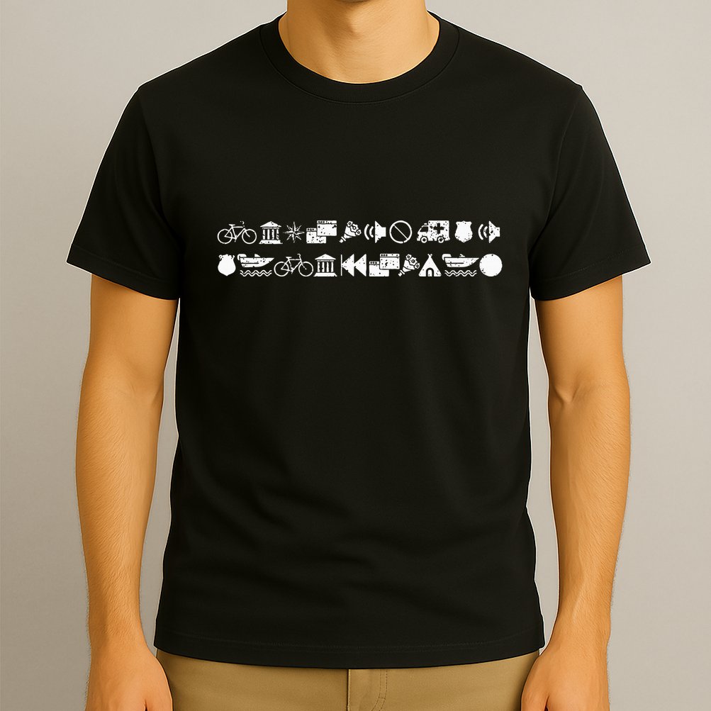 Funny Encrypted Live Laugh Love T-Shirt