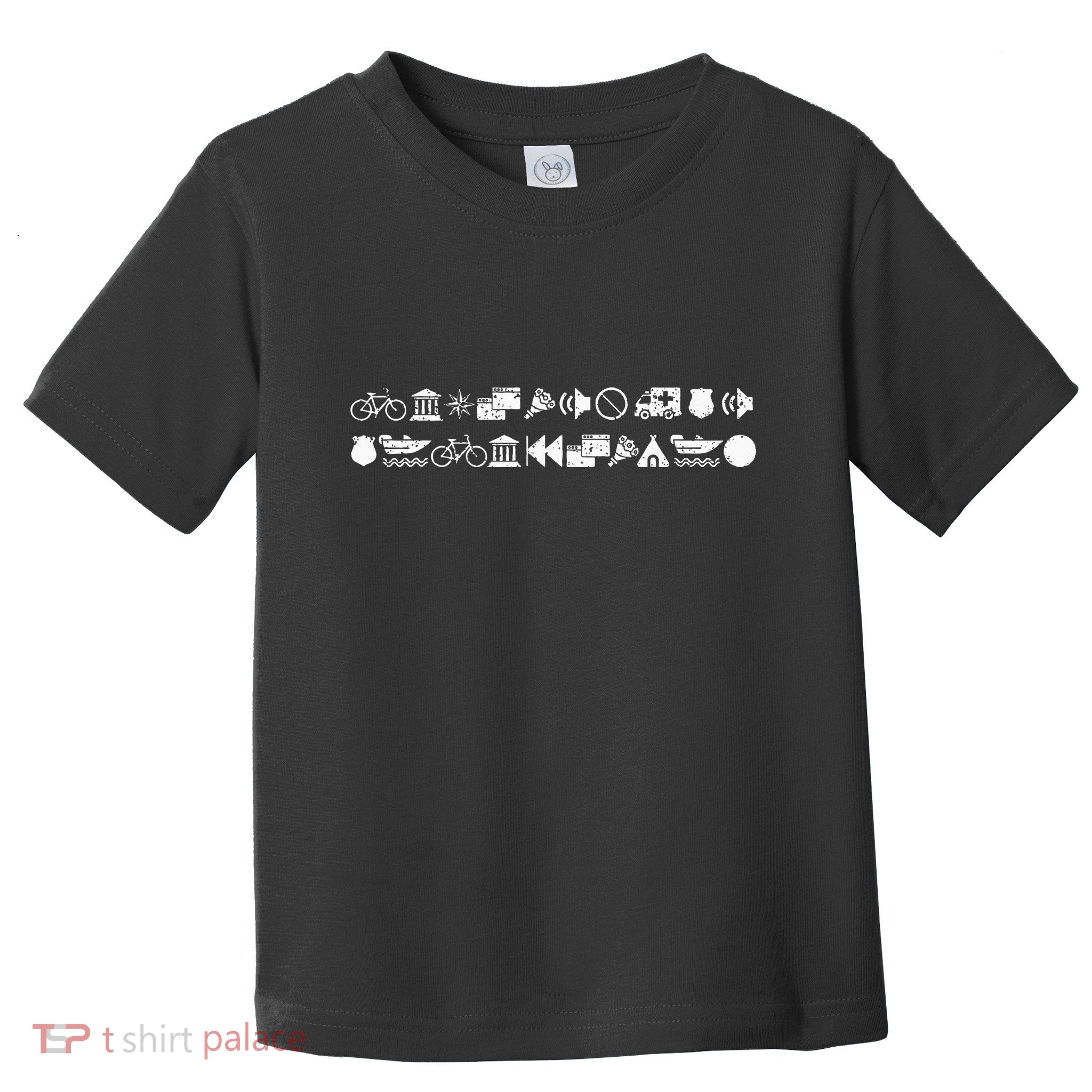 Funny Encrypted Live Laugh Love Toddler T-Shirt