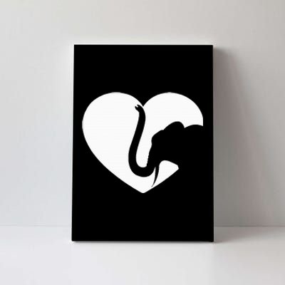 Funny Elephant Lover Gift Women Who Love Elephant Canvas