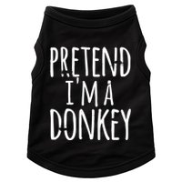 Funny Easy Lazy Halloween PRETEND IM A DONKEY Costume Doggie Tank