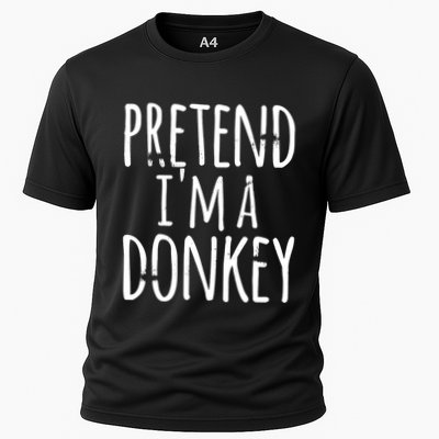 Funny Easy Lazy Halloween PRETEND IM A DONKEY Costume Performance Shirt