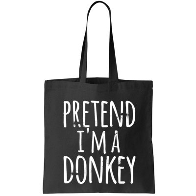 Funny Easy Lazy Halloween PRETEND IM A DONKEY Costume Bag