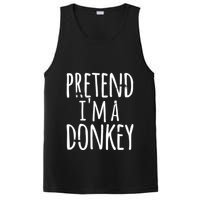 Funny Easy Lazy Halloween PRETEND IM A DONKEY Costume PosiCharge Competitor Tank
