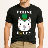 Feline Lucky Cat St Patricks Day Performance Shirt