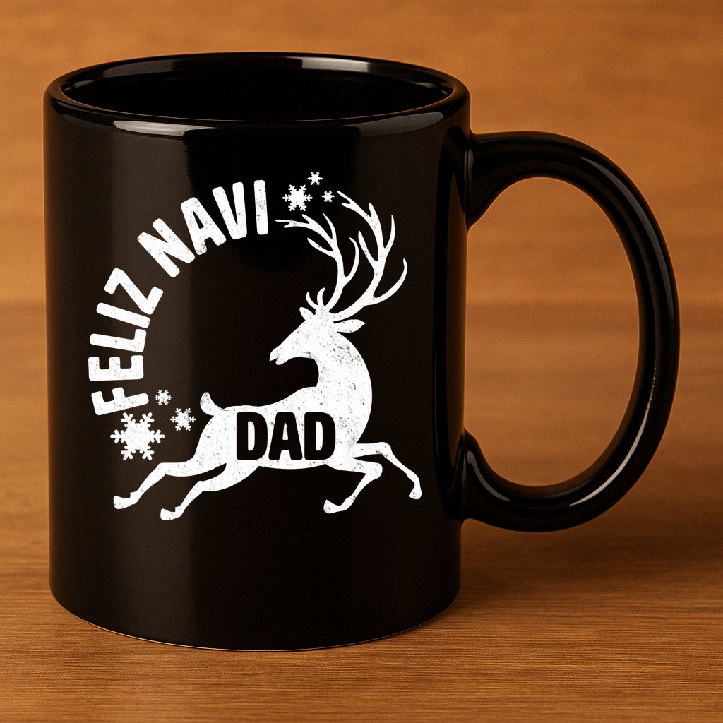 Feliz Navi Dad 11oz C Handle Ceramic Mug