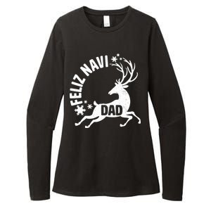 Feliz Navi Dad Womens CVC Long Sleeve Shirt