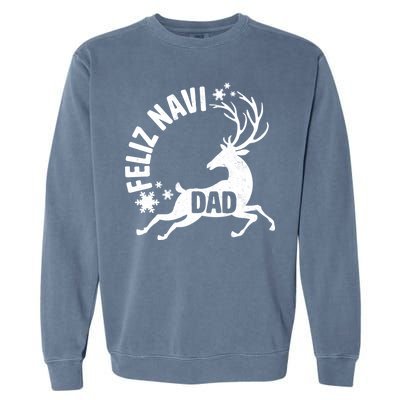 Feliz Navi Dad Garment-Dyed Sweatshirt