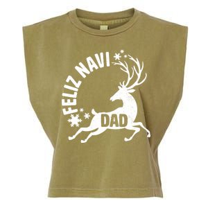 Feliz Navi Dad Garment-Dyed Women's Muscle Tee