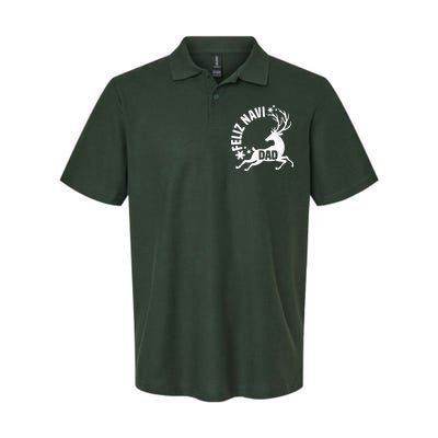 Feliz Navi Dad Softstyle Adult Sport Polo