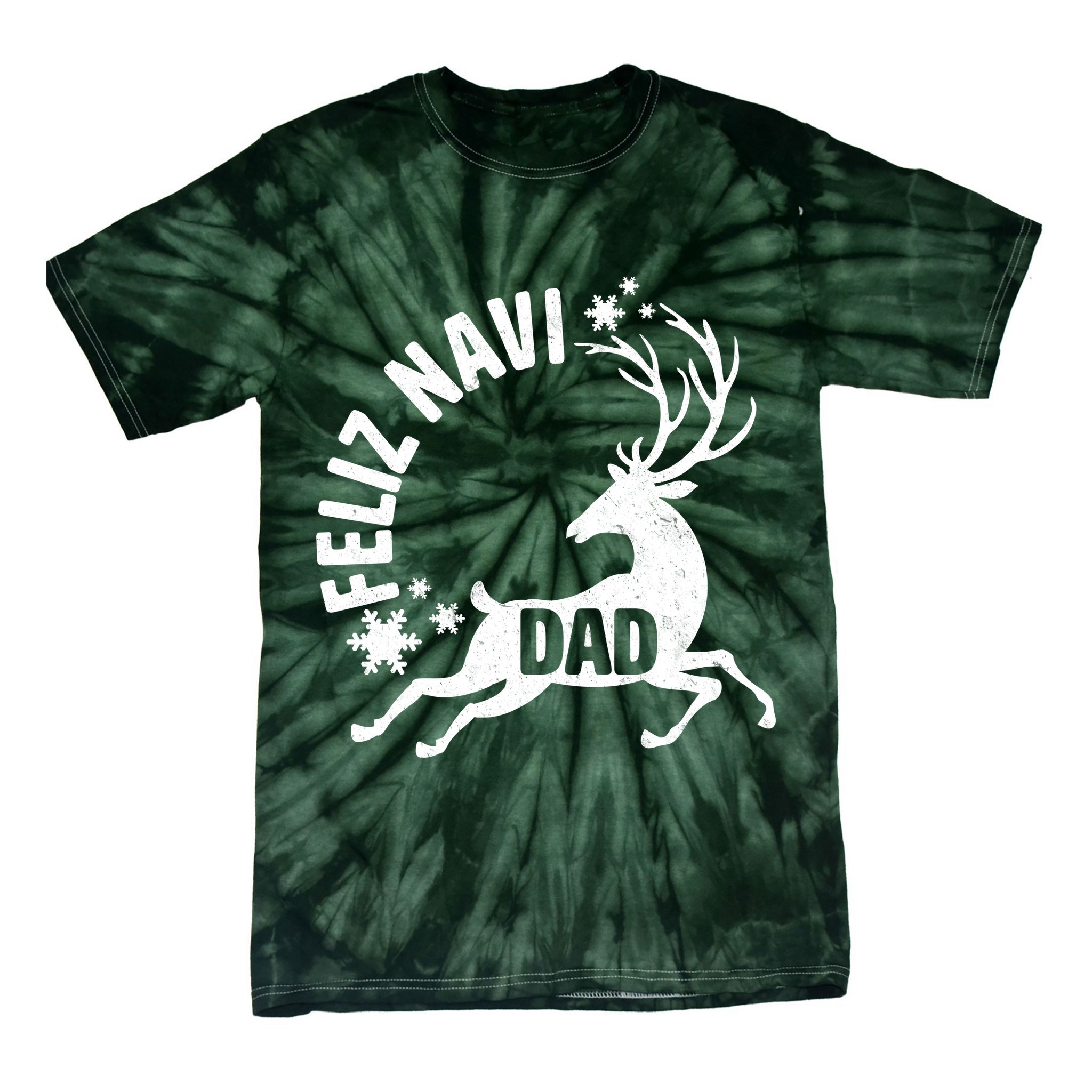 Feliz Navi Dad Tie-Dye T-Shirt