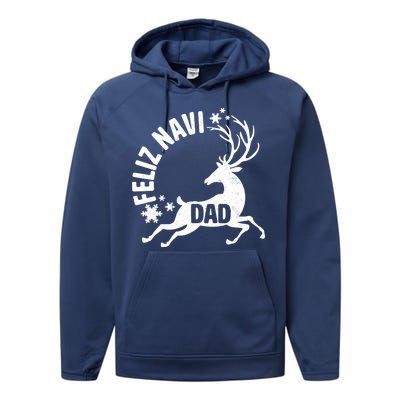 Feliz Navi Dad Performance Fleece Hoodie