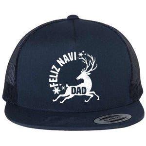 Feliz Navi Dad Flat Bill Trucker Hat