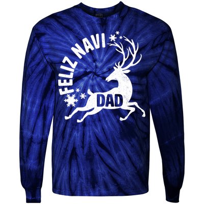 Feliz Navi Dad Tie-Dye Long Sleeve Shirt