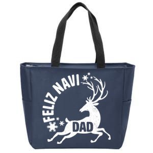 Feliz Navi Dad Zip Tote Bag