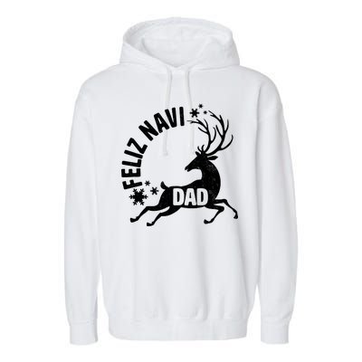 Feliz Navi Dad Garment-Dyed Fleece Hoodie