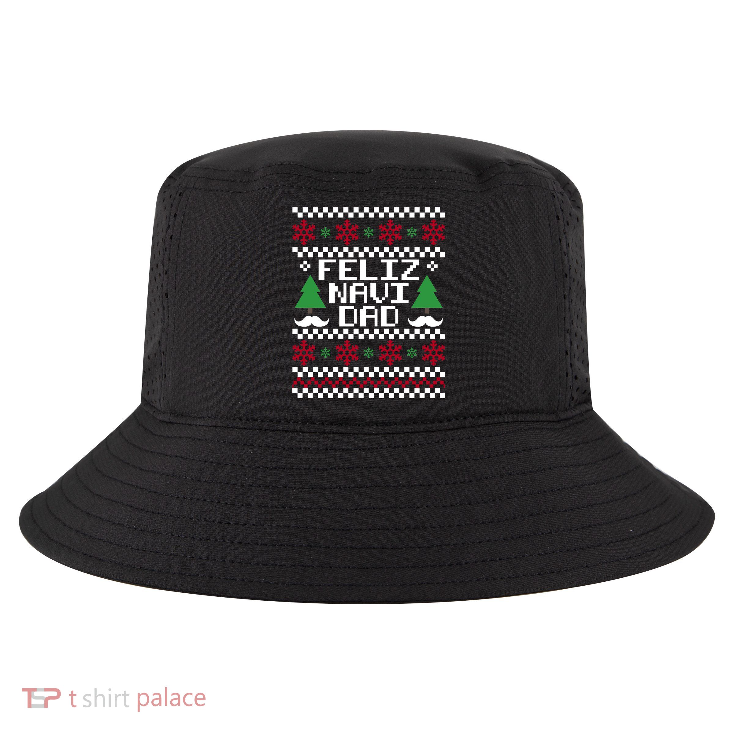 Feliz Navi DAD Ugly Christmas Cool Comfort Performance Bucket Hat