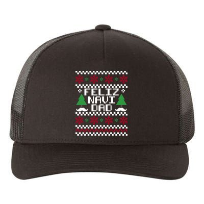 Feliz Navi DAD Ugly Christmas Yupoong Adult 5-Panel Trucker Hat