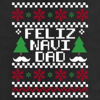 Feliz Navi DAD Ugly Christmas Adult Drive Performance Visor