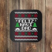 Feliz Navi DAD Ugly Christmas Coaster