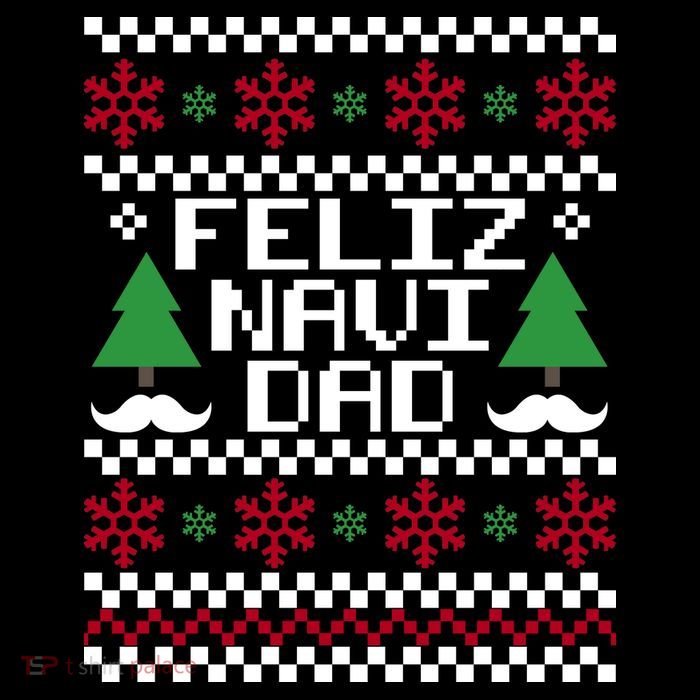 Feliz Navi DAD Ugly Christmas Youth Performance Sprint T-Shirt