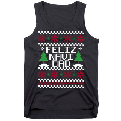 Feliz Navi DAD Ugly Christmas Tank Top