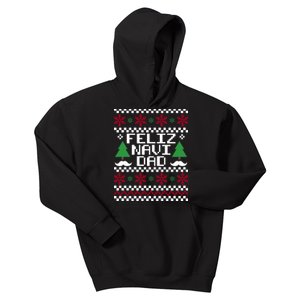 Feliz Navi DAD Ugly Christmas Kids Hoodie