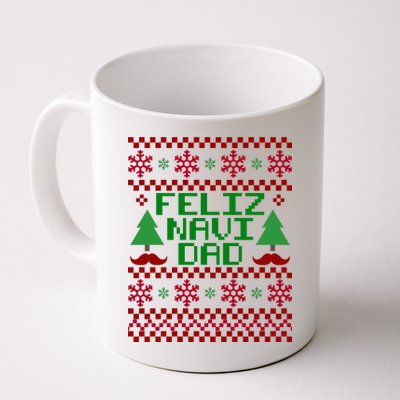 Feliz Navi DAD Ugly Christmas Coffee Mug