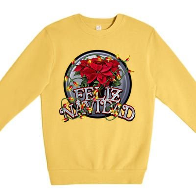 Feliz Navidad Premium Crewneck Sweatshirt