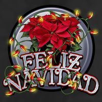 Feliz Navidad 7 Panel Mesh Trucker Snapback Hat