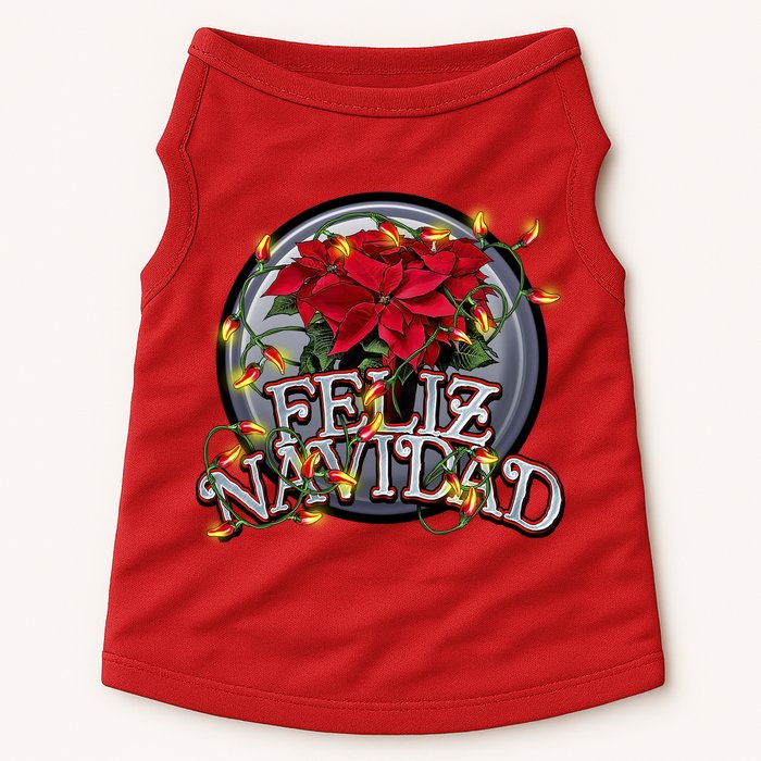 Feliz Navidad Doggie Tank