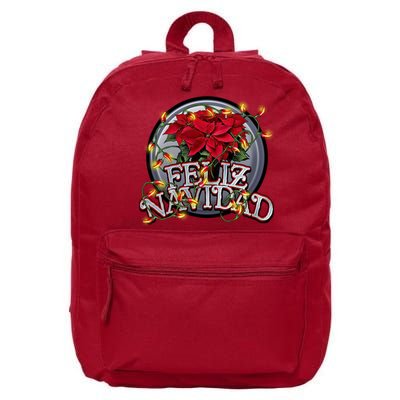 Feliz Navidad 16 in Basic Backpack