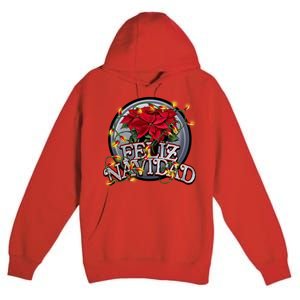 Feliz Navidad Premium Pullover Hoodie