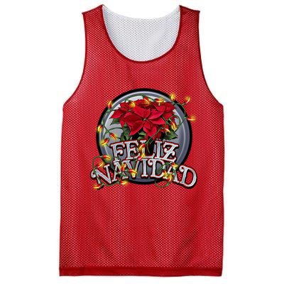 Feliz Navidad Mesh Reversible Basketball Jersey Tank