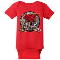 Feliz Navidad Baby Bodysuit