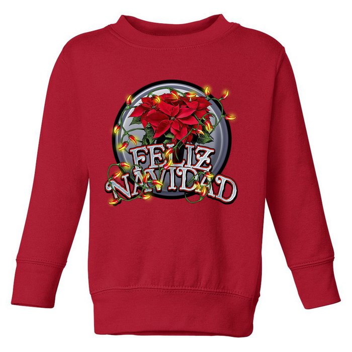Feliz Navidad Toddler Sweatshirt