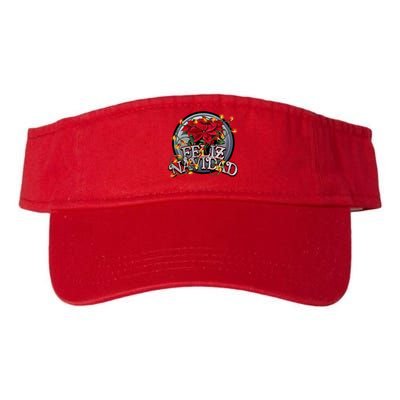 Feliz Navidad Valucap Bio-Washed Visor