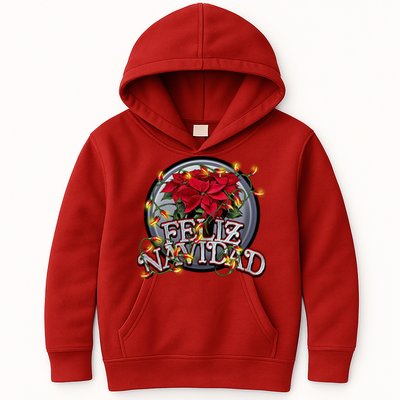 Feliz Navidad Kids Hoodie