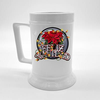 Feliz Navidad Beer Stein