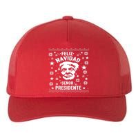 Feliz Navidad Senor President Donald Trump Yupoong Adult 5-Panel Trucker Hat