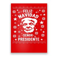 Feliz Navidad Senor President Donald Trump Poster