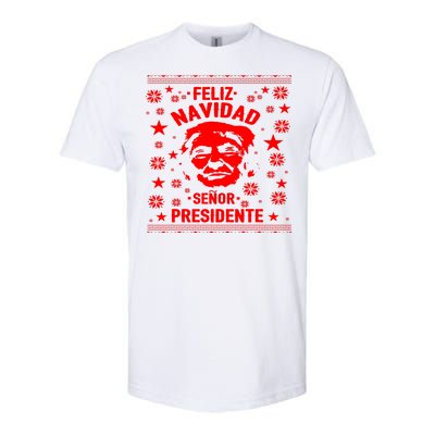 Feliz Navidad Senor President Donald Trump Softstyle® CVC T-Shirt