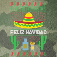 Feliz Navidad Ugly Christmas Legacy Tie Dye Trucker Hat