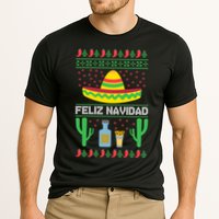 Feliz Navidad Ugly Christmas Cooling Performance Crew T-Shirt