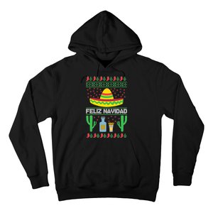 Feliz Navidad Ugly Christmas Hoodie