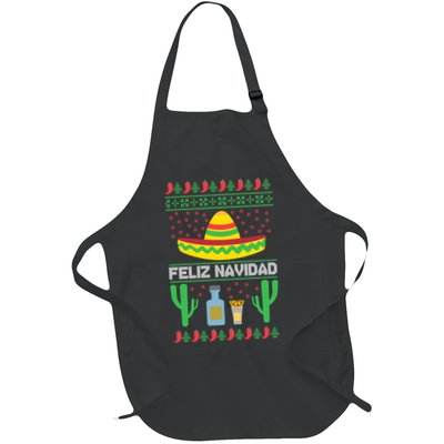 Feliz Navidad Ugly Christmas Apron