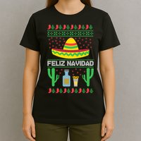 Feliz Navidad Ugly Christmas T-Shirt