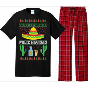 Feliz Navidad Ugly Christmas Pajama Set