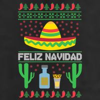 Feliz Navidad Ugly Christmas 25L Jumbo Tote